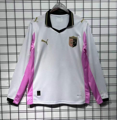 25-26 Palermo 125th Anniversary Long Sleeve Cheap Soccer Jerseys