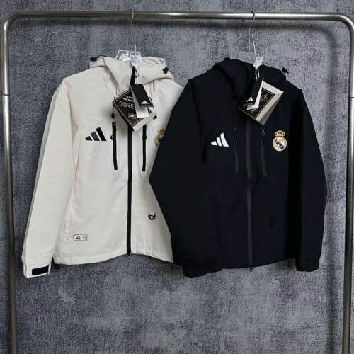 25-26 Real Madrid Windbreaker Jackets