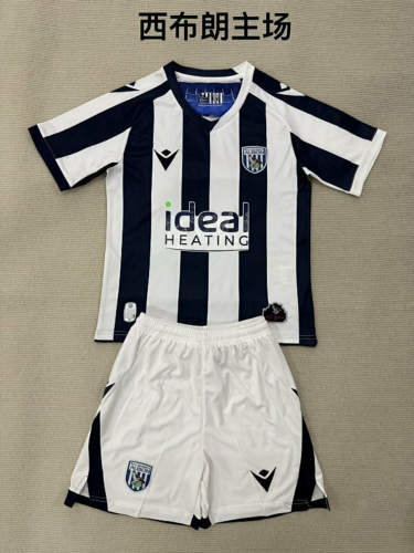 25-26 West Bromwich Home Cheap Soccer Jerseys