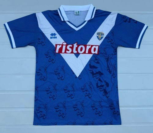 97-98 Brescia Home Retro Cheap Soccer Jerseys 