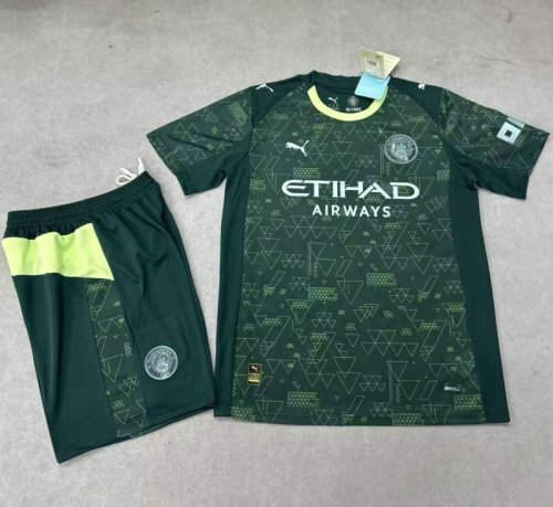 25-26 Manchester City Fourth Cheap Soccer Jerseys