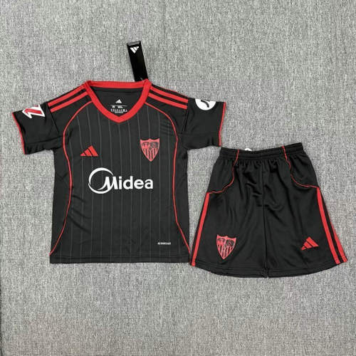 25-26 Sevilla Third Kids Cheap Soccer Jerseys