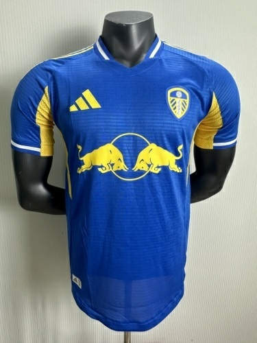 25-26 Leeds United United Away Player Version Cheap Soccer Jerseys