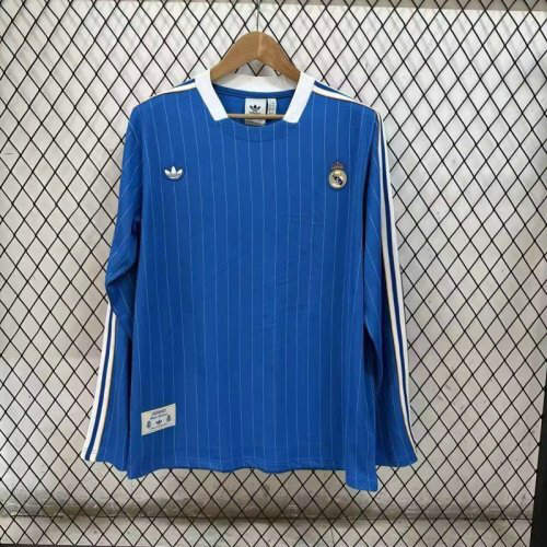 25-26 Real Madrid Long Sleeve Cheap Soccer Jerseys