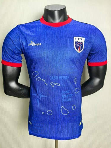 2026 Cape Verde Home Player Version Cheap Soccer Jerseys