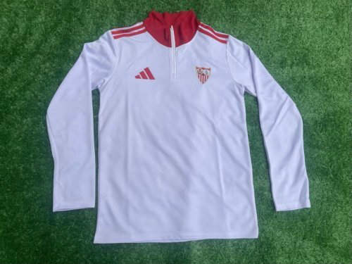 25-26 Sevilla Long Sleeve Cheap Soccer Jerseys
