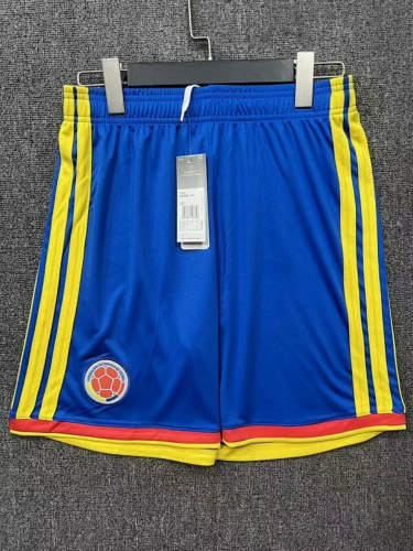 26-27 Colombia Home Soccer Shorts 