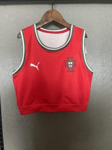 2025 Portugal Home Woman Cheap Soccer Jerseys 