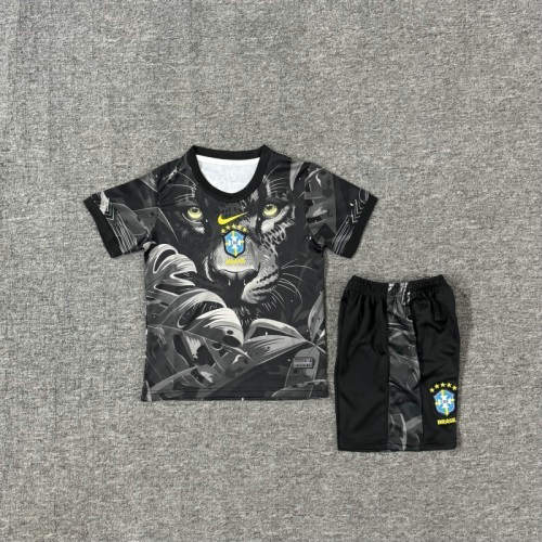 2025 Brazil Special Kids Cheap Soccer Jerseys