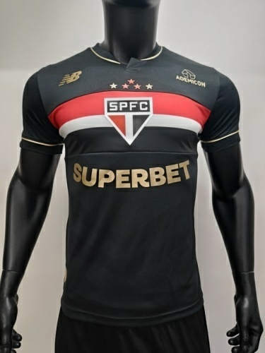 25-26 Sao Paulo Third Player Version Cheap Soccer Jerseys 