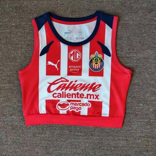 25-26 Chivas Home Women Cheap Soccer Jerseys