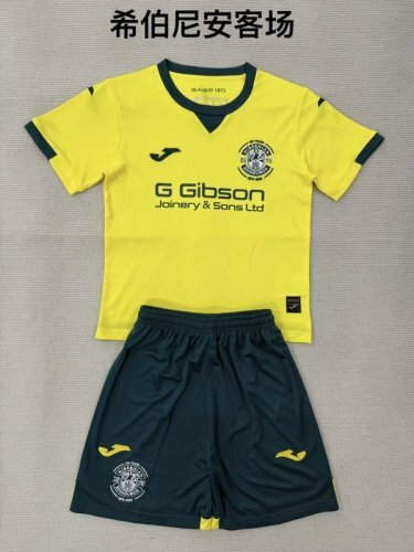 25-26 Hibernian Away Cheap Soccer Jerseys
