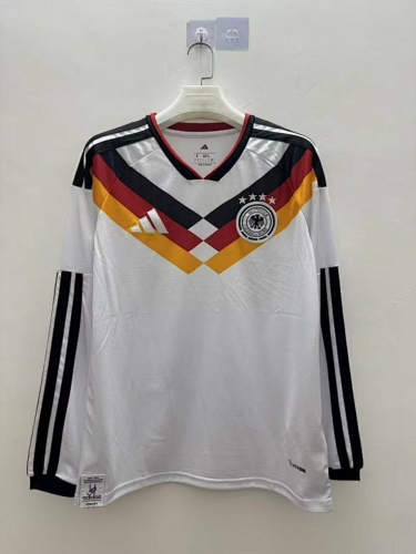 26-27 Germany Home Long Sleeve Cheap Soccer Jerseys