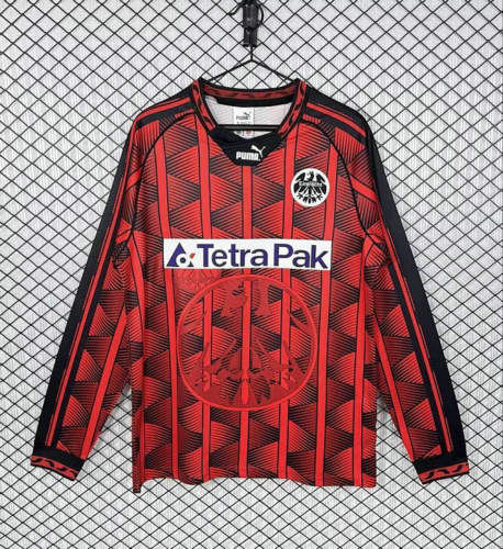 95-96 Frankfurt Home Long Sleeves Retro Cheap Soccer Jerseys