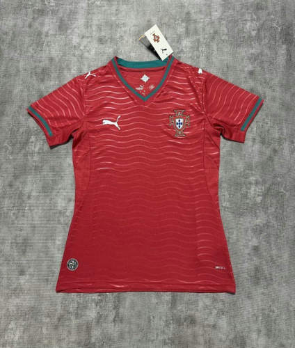26-27 Portugal Home Women Cheap Soccer Jerseys