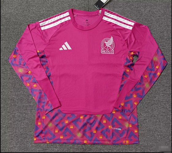 2026 Mexico Goalkeeper Long Sleeve Cheap Soccer Jerseys