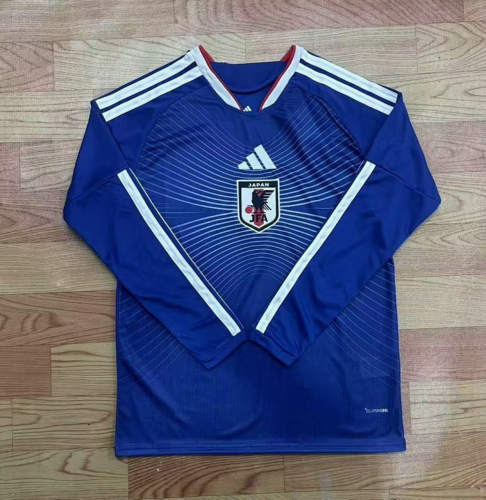 26-27 Japan Home Long Sleeve Cheap Soccer Jerseys