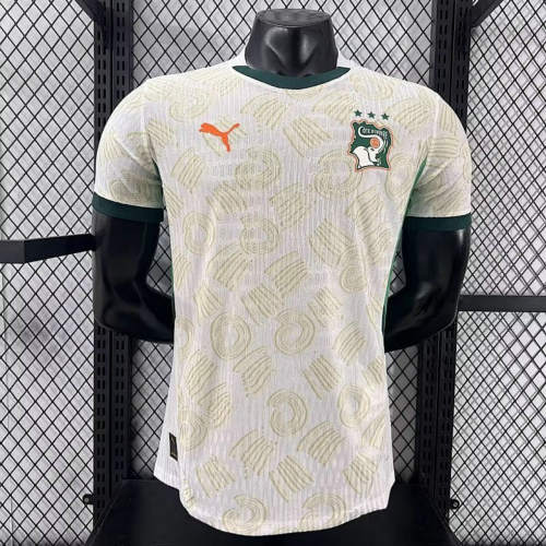 2025 Cote d Ivoire Away Player Version Cheap Soccer Jerseys