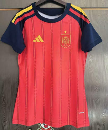26-27 Spain Home Women Cheap Soccer Jerseys 