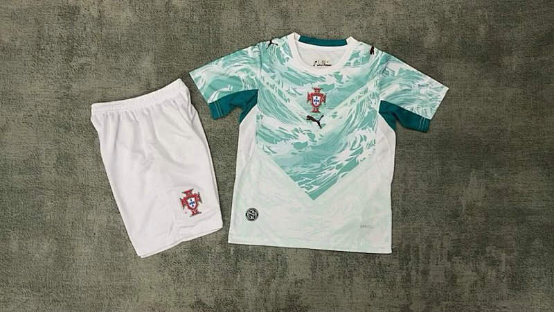 26-27 Portugal Away Kids Cheap Soccer Jerseys