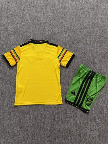 26-27 Jamaica Home Kids Cheap Soccer Jerseys