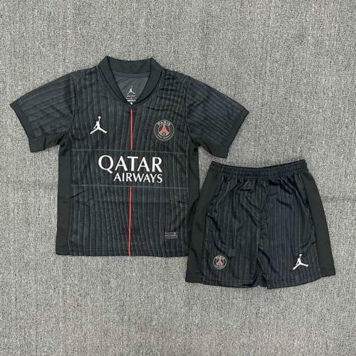 25-26 Paris Kids Cheap Soccer Jerseys