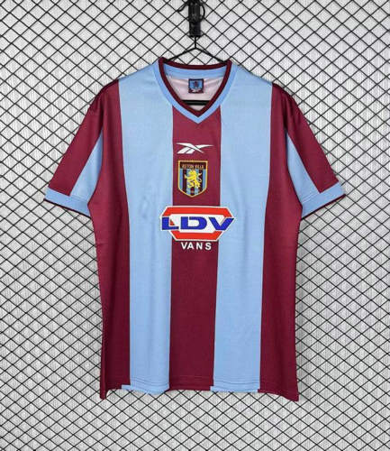 99-00 Aston Villa Home Retro Cheap Soccer Jerseys