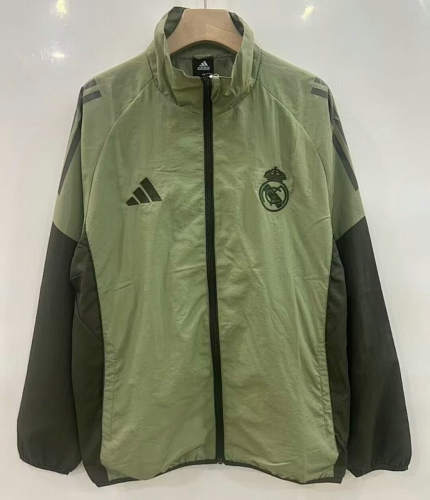 25-26 Real Madrid Windbreaker Jackets