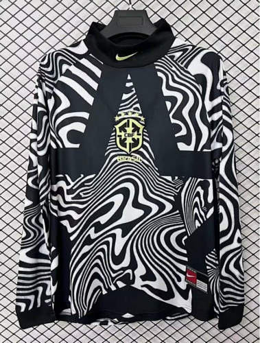 25-26 Brazil Goalkeeper Cheap Soccer Jerseys