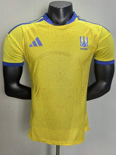 2026 Ukraine Home Player Version Cheap Soccer Jerseys