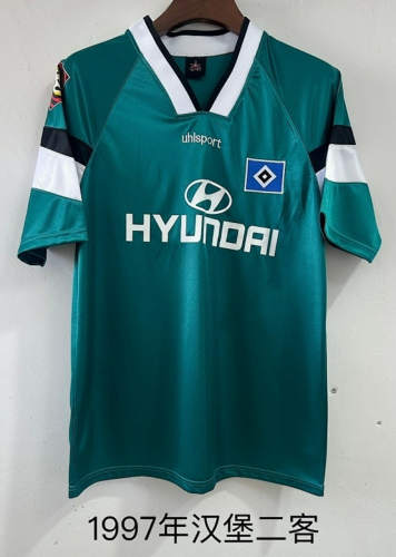 1997 Hamburger Third Retro Cheap Soccer Jerseys 