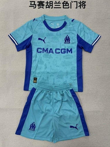 25-26 Marseille Goalkeeper Cheap Soccer Jerseys