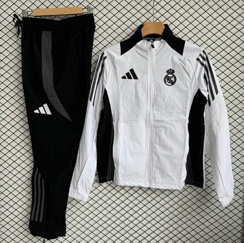 25-26 Real Madrid Windbreaker Jackets