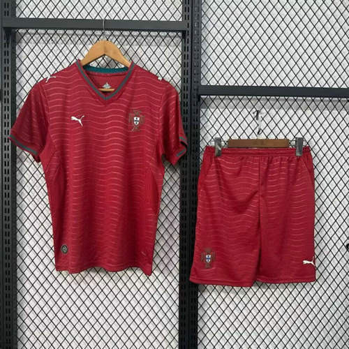 26-27 Portugal Home Kids Cheap Soccer Jerseys