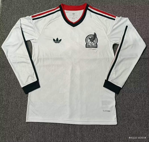26-27 Mexico Away Long Sleeve Cheap Soccer Jerseys