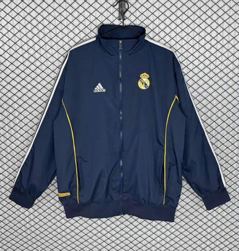 99-00 Real Madrid Retro Windbreaker Jackets