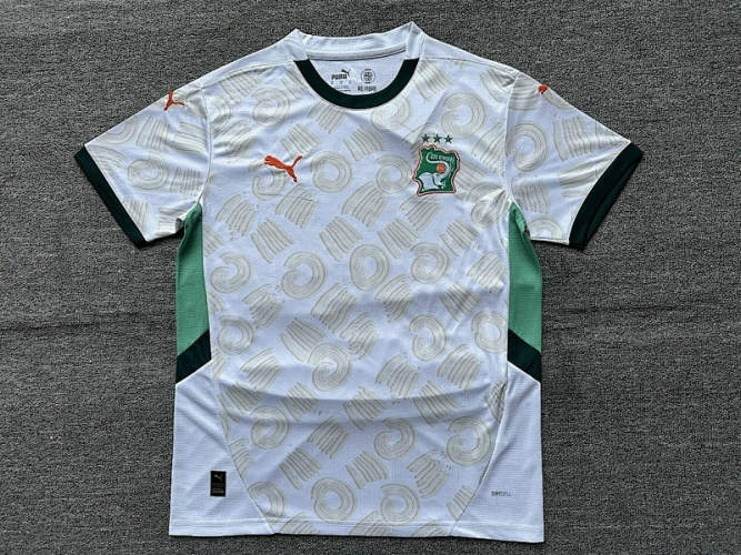 2025 Cote d Ivoire Away Cheap Soccer Jerseys
