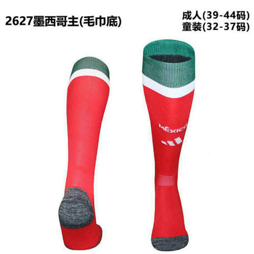 2026 Mexico Home Socks