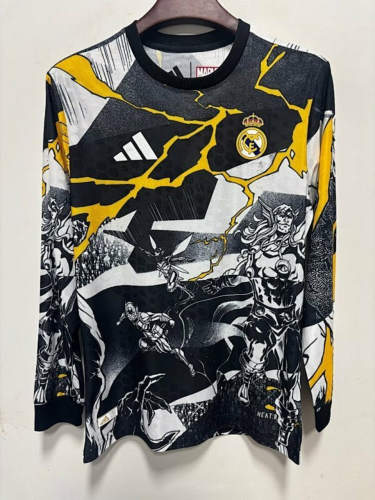26-27 Real Madrid Long Sleeve Cheap Soccer Jerseys