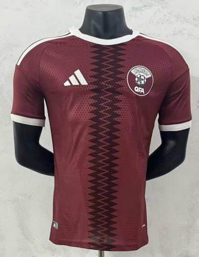 26-27 Qatar Home Player Version Cheap Soccer Jerseys