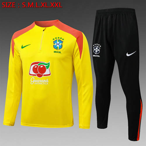 2025 Brazil Long Sleeve tracksuit