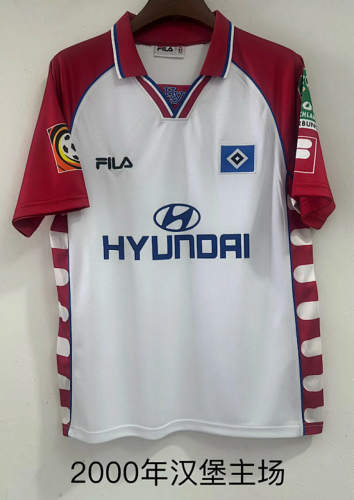 2000 Hamburger Home Retro Cheap Soccer Jerseys