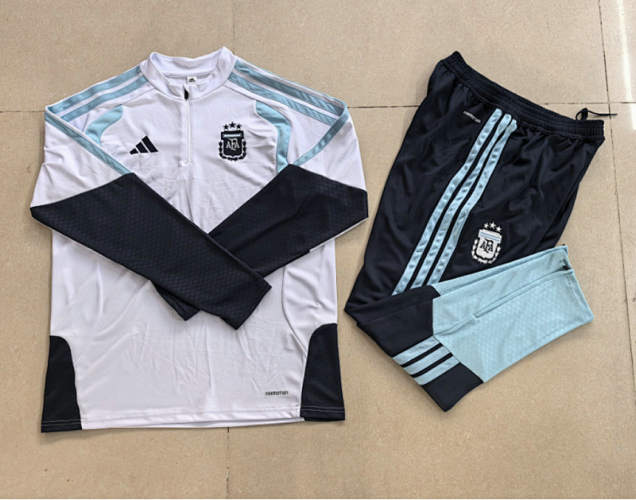 25-26 Argentina Long sleeves Training Soccer Suit