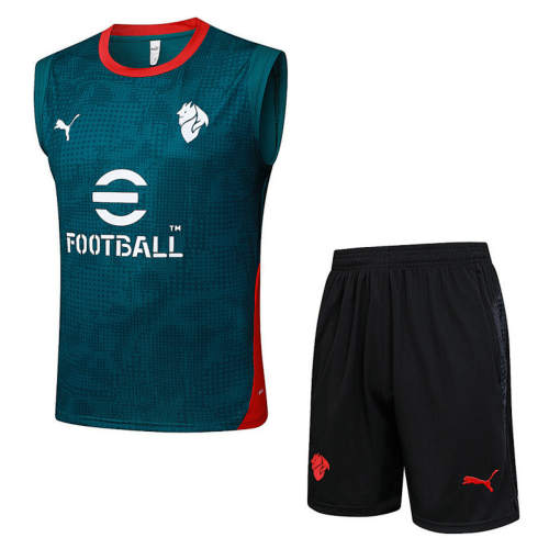 25-26 AC Milan Training Soccer Vest