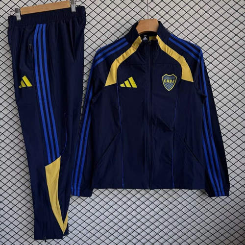 25-26 Boca Juniors Windbreaker Jackets 