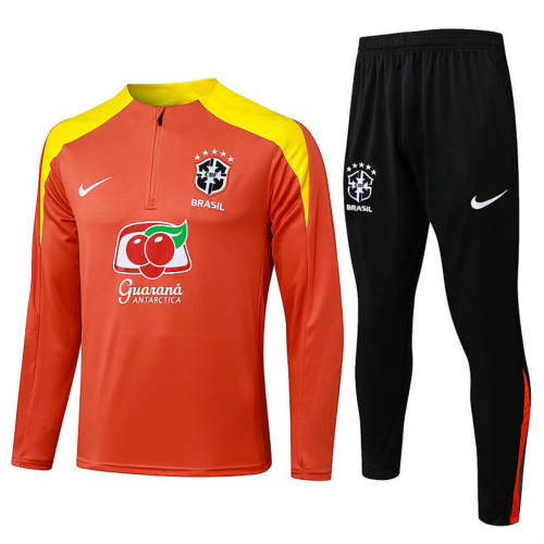 2025 Brazil Long Sleeve tracksuit 