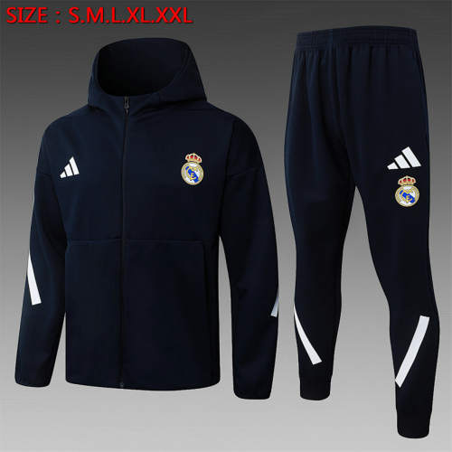 25-26 Real Madrid Hoodies Jackets
