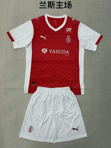25-26 Reims Home Cheap Soccer Jerseys