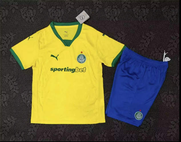25-26 Palmeiras Third Kids Cheap Soccer Jerseys