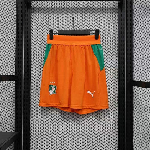 2026 Cote d Ivoire Home Player Version Shorts
